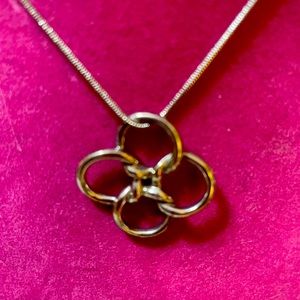 Tiffany 4 leaf clover necklace